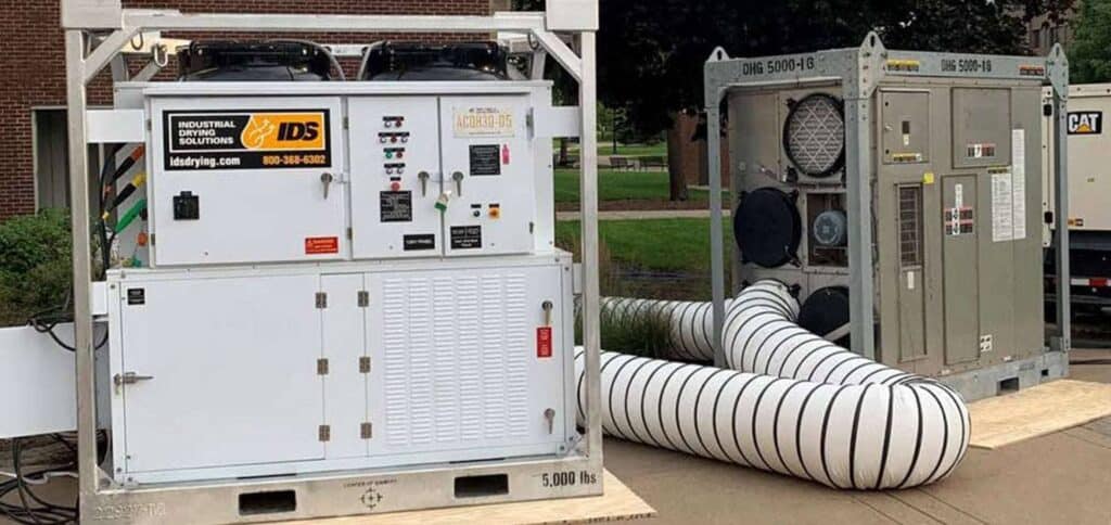 Industrial rental equipment for HVAC and drying solutions at REIC Rentals.