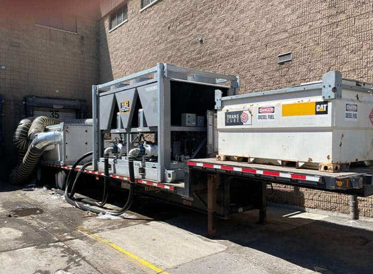 Industrial rental equipment for construction and HVAC services at REIC Rentals.