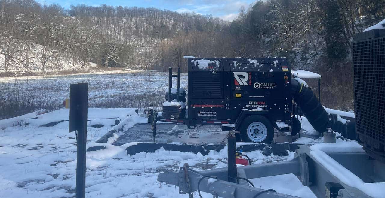 An industrial high-output heater used for efficient space heating in multi-unit residential or comme.