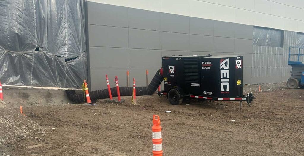 Portable generator and construction equipment rental for peak season projects.
