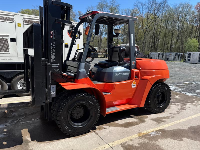 Forklift rental equipment at REIC Rentals for industrial and warehouse logistics.