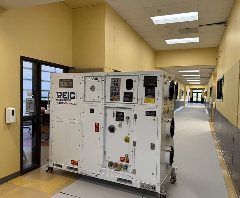 HVAC equipment at REIC Rentals in Redmond for property management.
